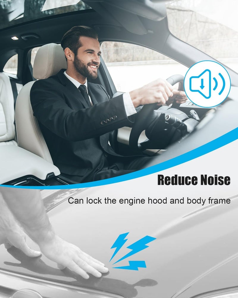 ULZOZN Engine Hood Lock Fit for Honda Civic 2004 2005 Replace 74120S5A509 HO1234115 - Image 5